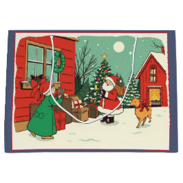 Vintage jul Illustration