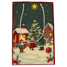 Vintage jul Illustration