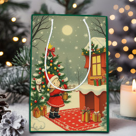 Vintage jul Illustration