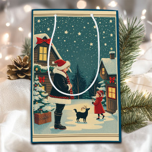 Vintage jul Illustration