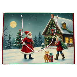 Vintage jul Illustration