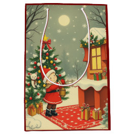 Vintage jul Illustration
