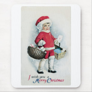 Vintage jul Image Mousepad Musmatta