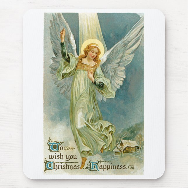 Vintage jul Image Mousepad Musmatta (Framsidan)