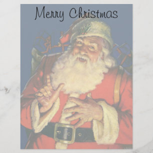 Vintage jul, Jolly Jultomten med Leksaker