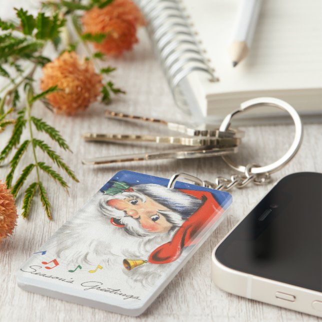 Vintage jul, Jolly Jultomten med Music (Högra Framsidan)