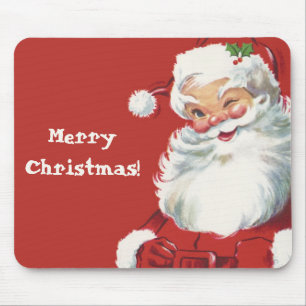 Vintage jul, Jolly Jultomten Winking Musmatta