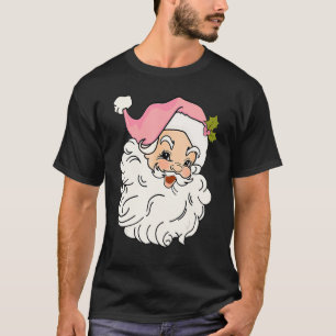 Vintage jul Jultomten Ansikte Gamle Fashired T Shirt