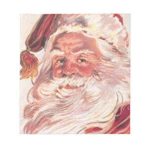 Vintage jul Jultomten Anteckningsblock