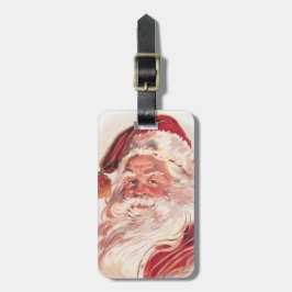 Vintage jul Jultomten Bagagebricka