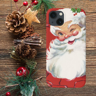 Vintage jul Jultomten, Jolly och Winking
