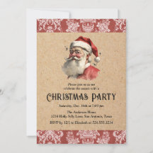 Vintage jul Jultomten Julfest