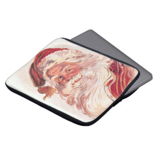 Vintage jul Jultomten Laptop Fodral