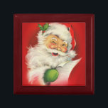Vintage jul Jultomten Minnesask<br><div class="desc">Ett exempel på Vintage jul-Jultomten. Besök butiken för fler produkter med högkvalitativa hälsningskortskonstruktioner! —></div>