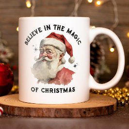 Vintage jul Jultomten Mugg