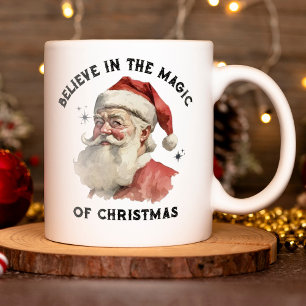 Vintage jul Jultomten Mugg