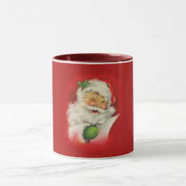 Vintage jul Jultomten Mugg