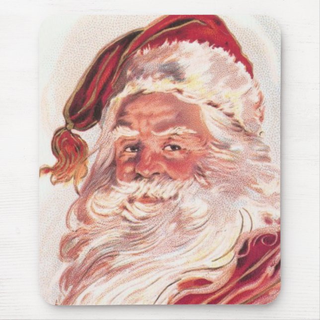 Vintage jul Jultomten Musmatta (Framsidan)
