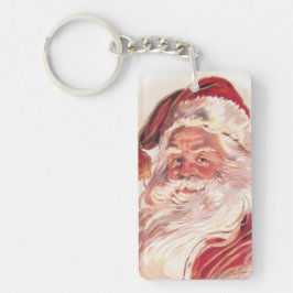 Vintage jul Jultomten Nyckelring