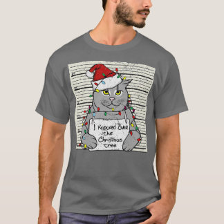 Vintage jul Kat Festive Retro TShirt T Shirt