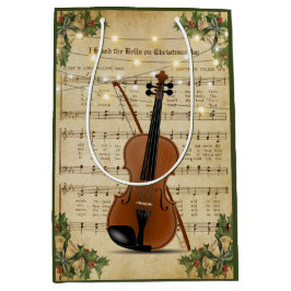 Vintage jul Lakan Music och Violin