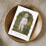 Vintage jul Ljus Photo Arch Julkort<br><div class="desc">God jul Elegant Vintage jul Ljus Photo Arch-Helgdagskort. Klicka på redigeringsknappen om du vill anpassa designen med fotot och text.</div>