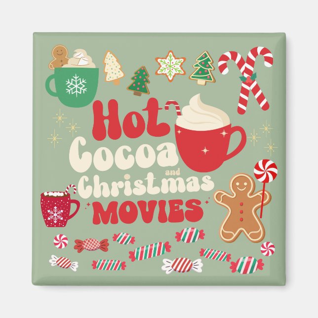 Vintage jul magnet (Framsidan)