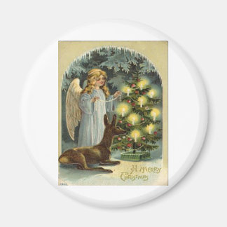 Vintage jul magnet