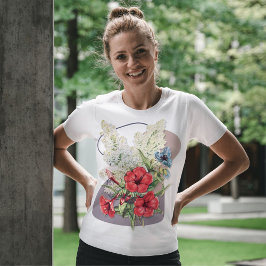 Vintage jul-Mors dag-presenter för Busy Mammor T Shirt