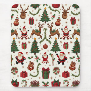 Vintage jul Mousepad Musmatta