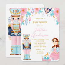 Vintage jul Nutcracker Baby Shower