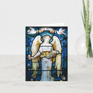 Vintage jul, Peace Angel av William Morris Helgkort