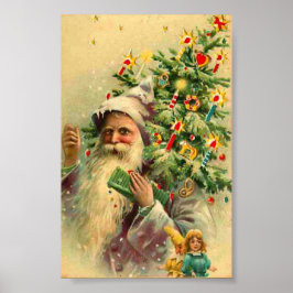 Vintage jul poster