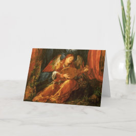 Vintage jul, Renaissance Angel av Durer Helgkort