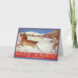 Vintage jul, Reseposter för Schweiz Helgkort