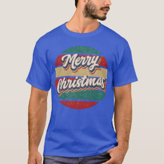 Vintage jul roligt t shirt