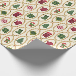 Vintage jul Spotlight Presentpapper