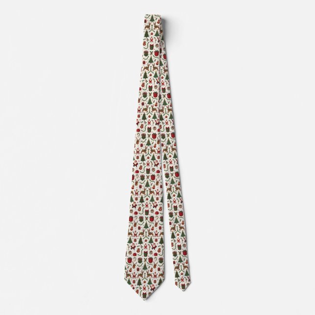 Vintage jul Tie Slips (Framsida)
