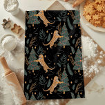 "Vintage jul Tiger med Julgran Black Kökshandduk<br><div class="desc">Lägg till en lekfull elegant i helgdag kök med Vintage-jultigern med Julgran Black Kitchen Towel. Den här handduken kombinerar stil med helgdag charm och har en snygg utformning av en vintage tiger parad med ett vackert dekorerat Julgran på en slimmad svart bakgrund. Perfekt för vardaglig använda eller som dekorativ dekorationsdekoration,...</div>