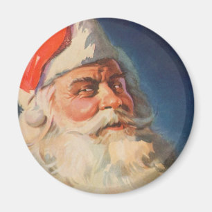 Vintage jul, Tomte julafton lista över snälla och Magnet
