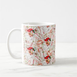 Vintage Jul Tomte Kaffemugg