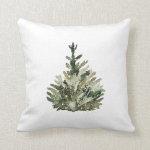 Vintage jul Träd Pillow Kudde