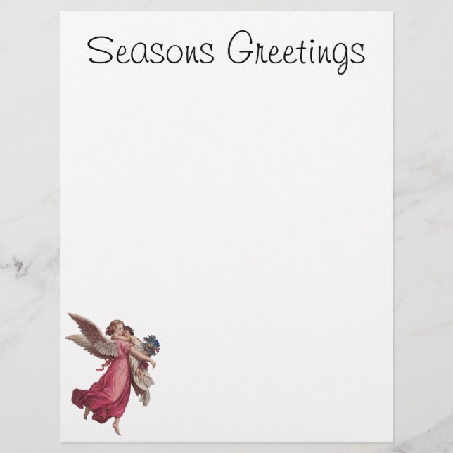 Vintage jul, Victorian Guardian Angel (Framsida)