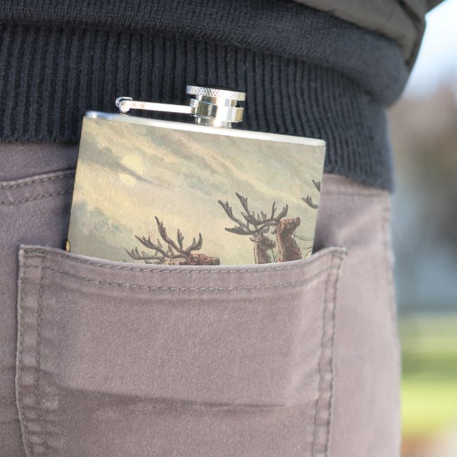 Vintage jul, Victorian Jultomten i Sleigh Fickplunta (In Situ)