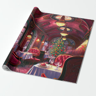 Vintage jul - viloläge Express Restaurang Presentpapper