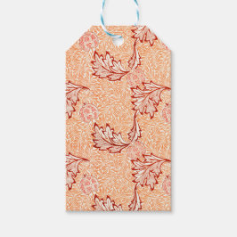 Vintage jul, William Morris Presentetikett