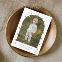 Vintage julbelysning Foto Ark