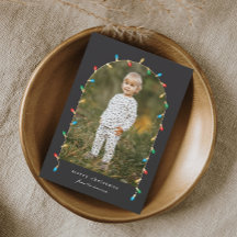 Vintage julbelysning Foto Ark