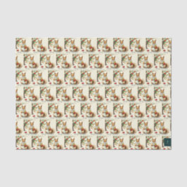 Vintage-julekorre - frågepapper