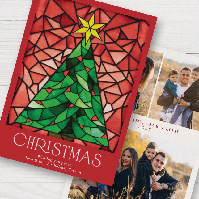 Vintage julfoto julkort (Skapare uppladdad)